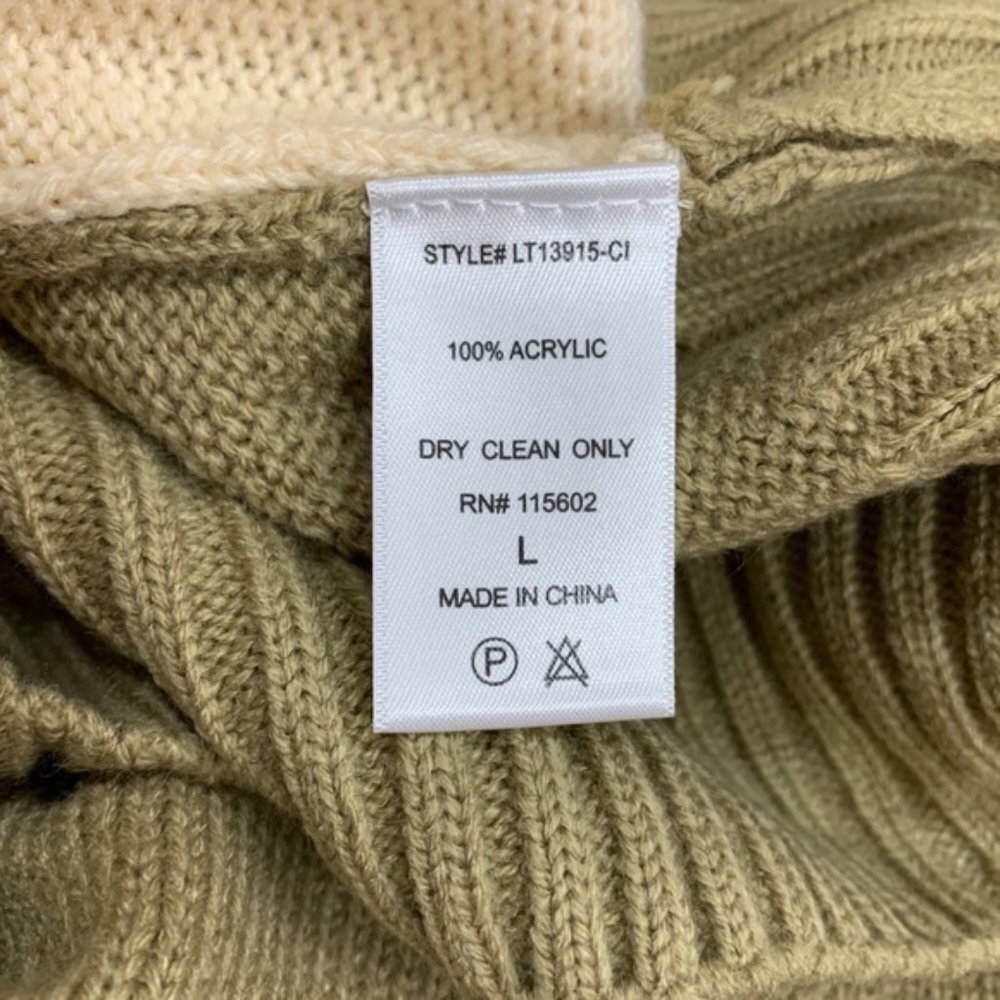 Lush Retro Colorblock Sweater - Picture 5 of 5